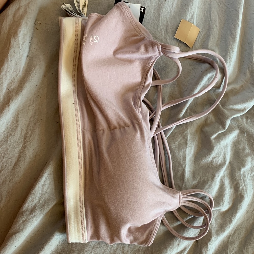 Pink gap sports bra
